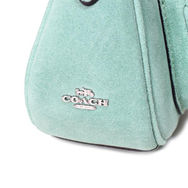 COACH（コーチ） バッグ スエード レザー ミニ アシュトン 2way クロス
