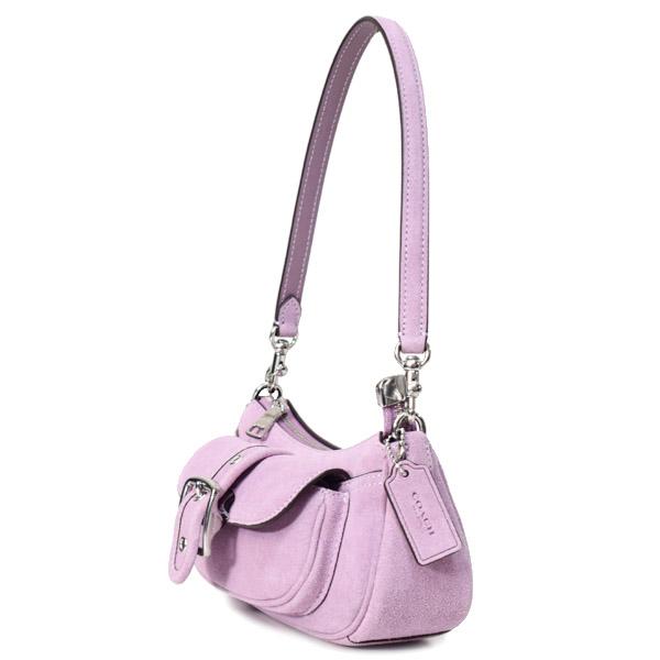 COACH（コーチ） バッグ スエード レザー ミニ アシュトン 2way クロス