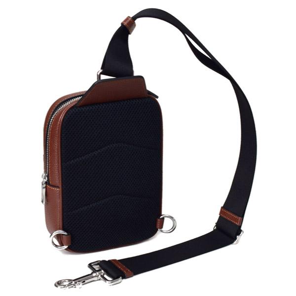 コーチ メンズ シグネチャー ボディバッグ COACH（コーチ） メンズ バッグ ぺブルレザー シグネチャー 型押し