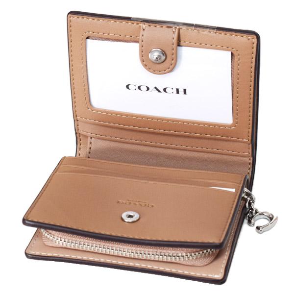 COACH（コーチ） 財布 コーティングキャンバス レザー シグネチャー