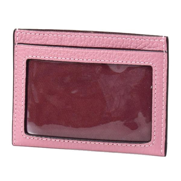 コーチ カードケース COACH レザー スタッズ ハート リベット ロゴ スリム ID パスケース カードケース 定期入れ 名刺入れ ピオニー CDG89 | COACH | 01