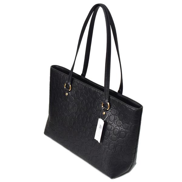 COACH（コーチ） バッグ トート ぺブルレザー シグネチャー 型押し