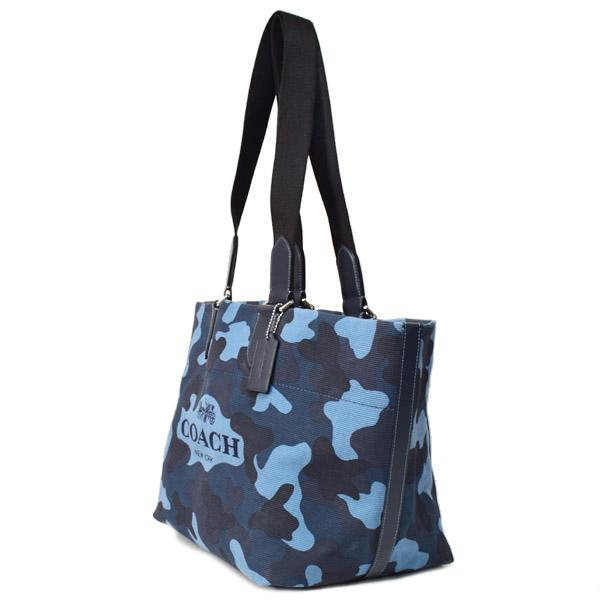 COACH（コーチ） メンズ バッグ キャンバス レザー カモフラ 迷彩柄