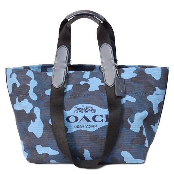 COACH（コーチ） メンズ バッグ キャンバス レザー カモフラ 迷彩柄