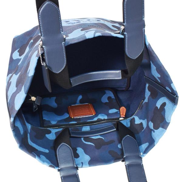 COACH（コーチ） メンズ バッグ キャンバス レザー カモフラ 迷彩柄