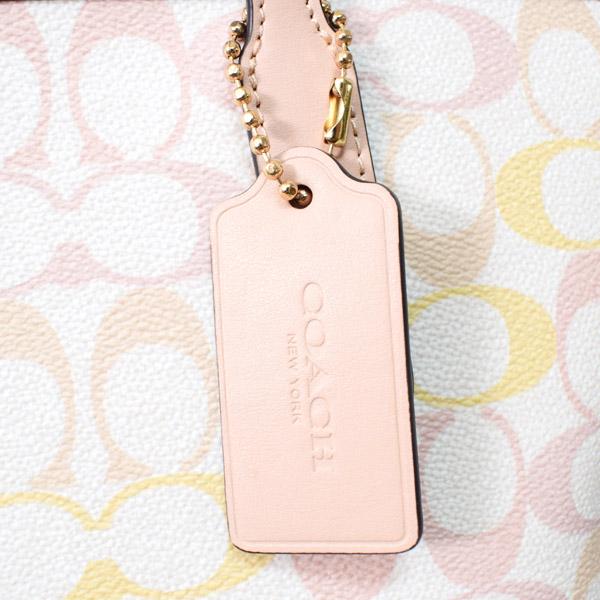 COACH（コーチ） バッグ コーティングキャンバス レザー シグネチャー