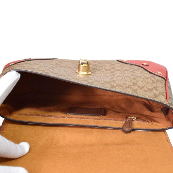 COACH（コーチ） バッグ コーティングキャンバス レザー シグネチャー