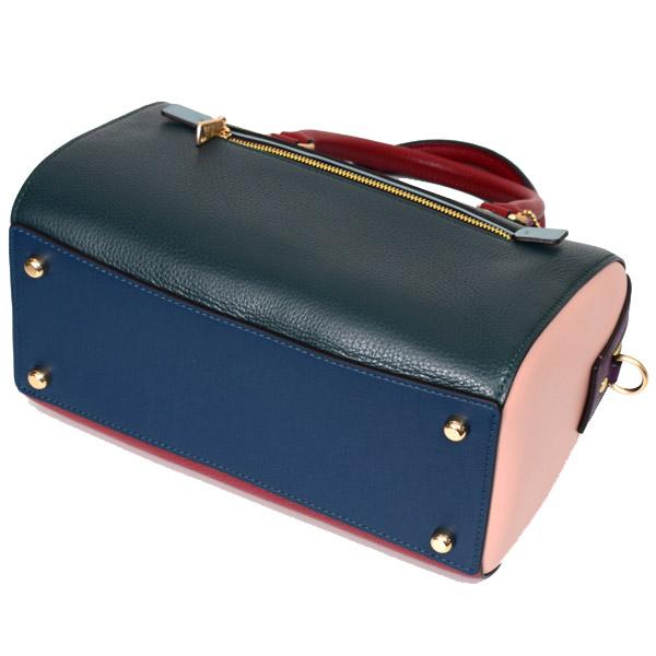 COACH（コーチ） バッグ レザー ローワン サッチェル カラーブロック