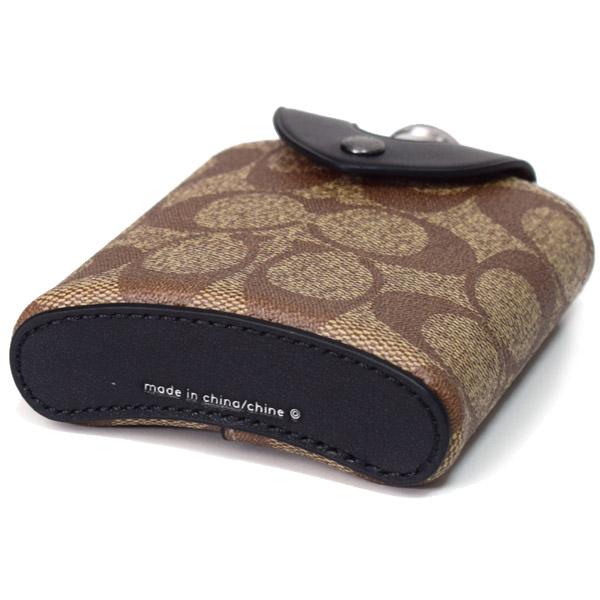 COACH（コーチ） 水筒 コーティングキャンバス レザー シグネチャー