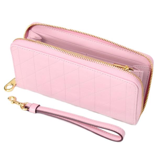 COACH（コーチ） 長財布 キルティング シャイニー スムースレザー ロゴ