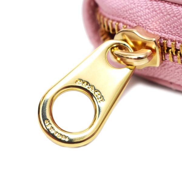 COACH（コーチ） 長財布 キルティング シャイニー スムースレザー ロゴ