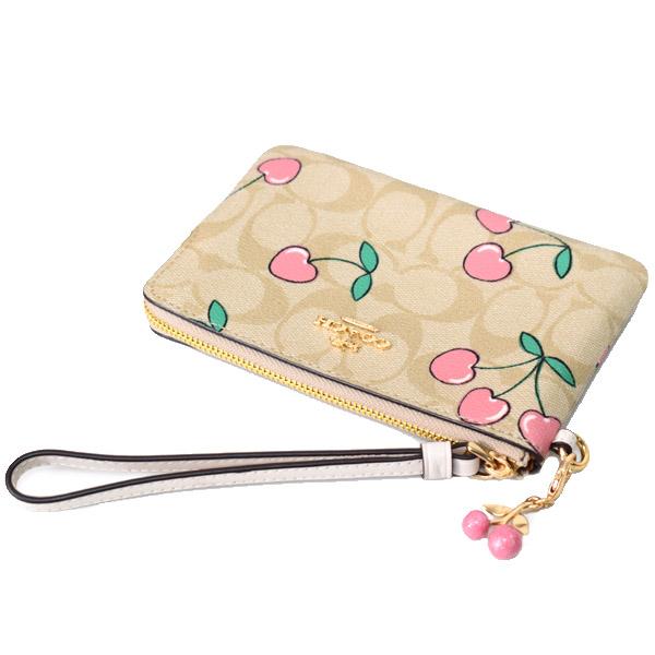 COACH（コーチ） マルチポーチ コーティングキャンバス レザー