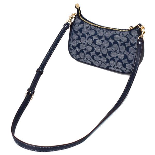 COACH（コーチ） バッグ シャンブレー レザー シグネチャー テリ ロゴ