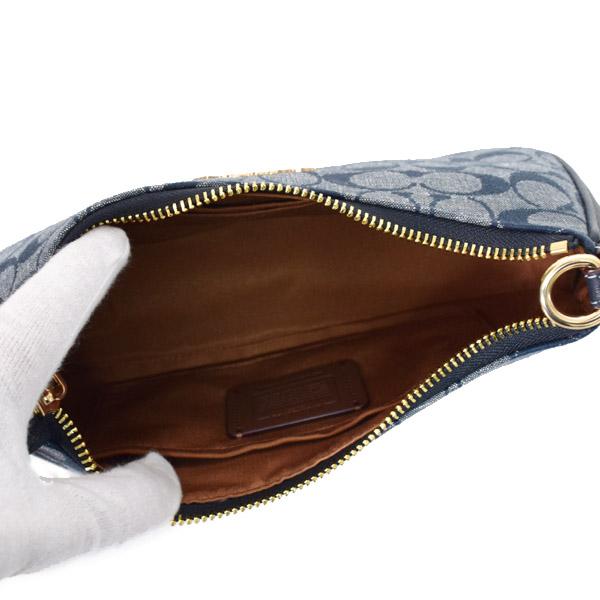 COACH（コーチ） バッグ シャンブレー レザー シグネチャー テリ ロゴ