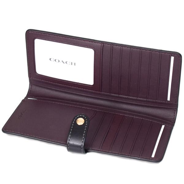未使用級✨ COACH コーチ 長財布 二つ折り財布 シグネチャー PVCレザー COACH（コーチ） 財布 長財布 新作 新品 シグネチャー レザー 二つ折り