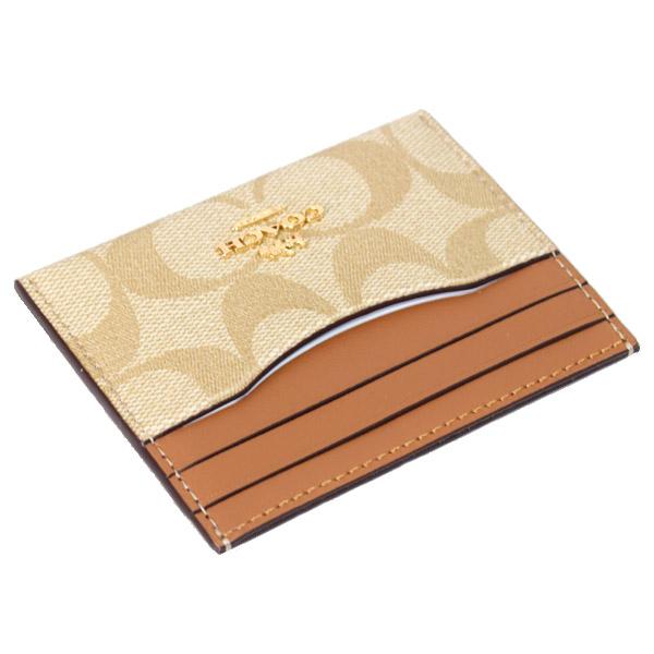 goodtime新品未使用COACHコーチシグネイチャーカードケース COACH（コーチ） カードケース コーティングキャンバス レザー