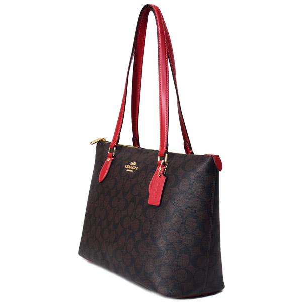 COACH（コーチ） バッグ コーティングキャンバス レザー シグネチャー