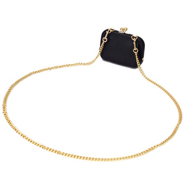 COACH（コーチ） カードケース ぺブルレザー ロゴ キスロック がま口