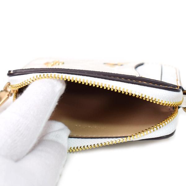 COACH（コーチ） カードケース レザー シグネチャー ハニービー 蜂