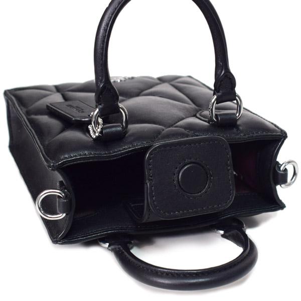 COACH（コーチ） スマホショルダー レザー ノースサウス キルティング