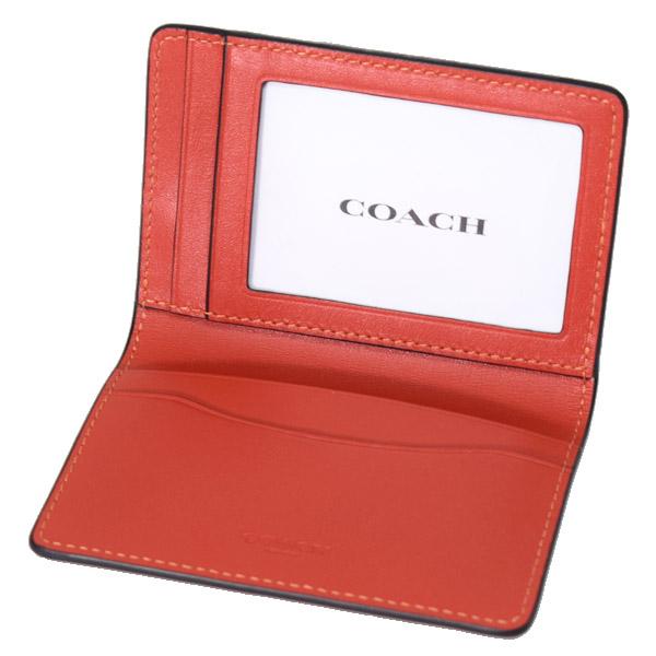 COACH（コーチ） カードケース レザー ロゴ カード入れ カードホルダー