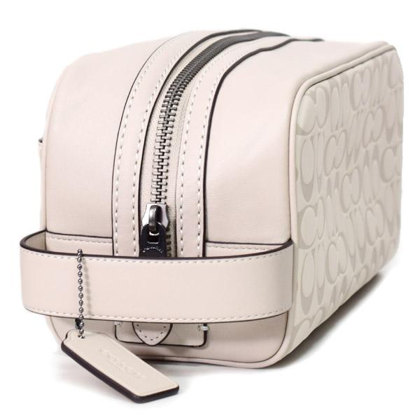 コーチ　新品バッグ COACH（コーチ） メンズ バッグ レザー シグネチャー 型押し トラベル