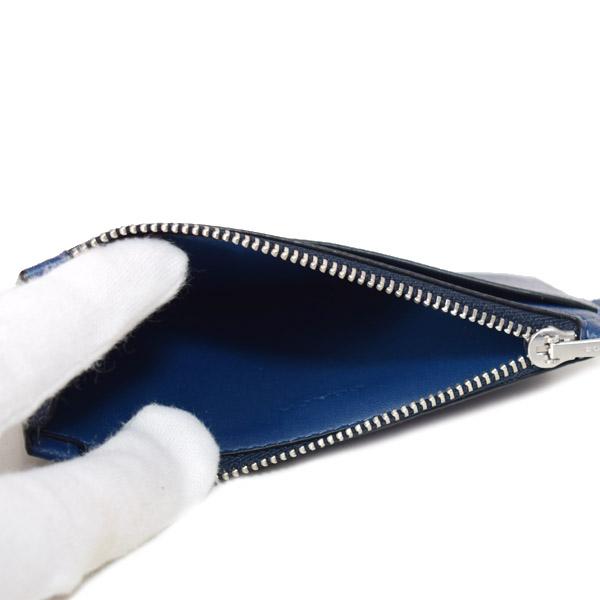 COACH（コーチ） メンズ カードケース レザー ジップ Dカン Dリング