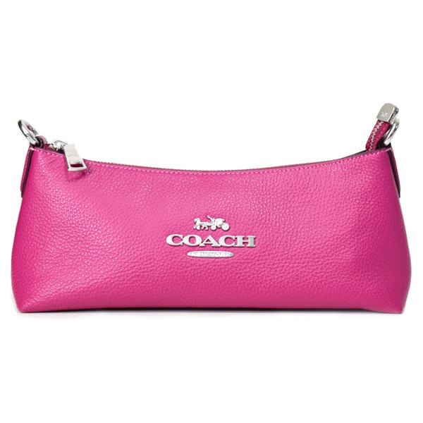 COACH（コーチ） バッグ ぺブルレザー シャーロット クロスボディ