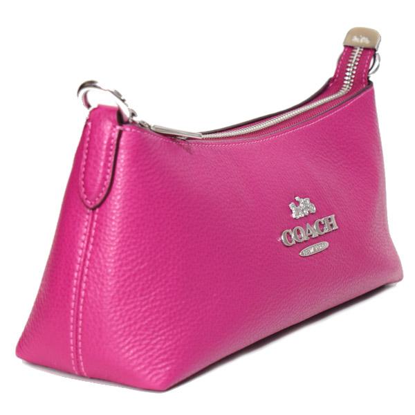 COACH（コーチ） バッグ ぺブルレザー シャーロット クロスボディ