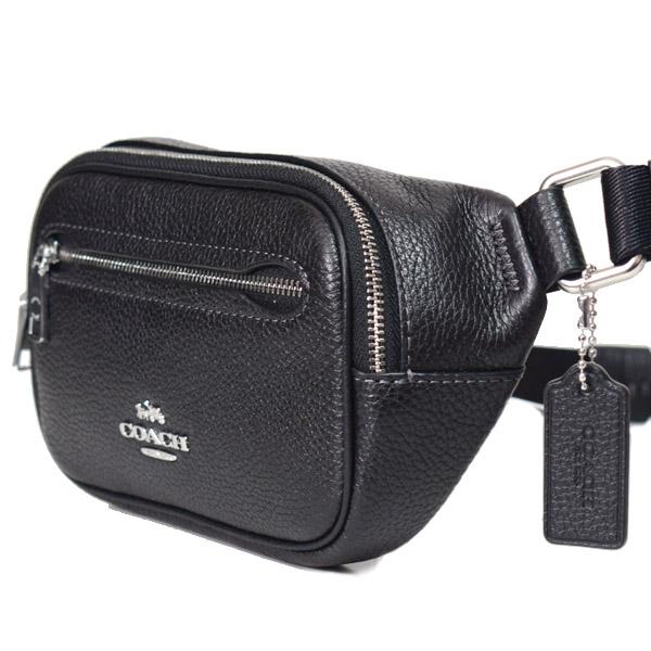 COACH（コーチ） バッグ ペブルレザー ベルトバッグ ミニ 2way ワン