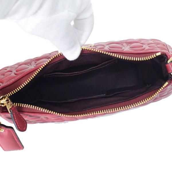 COACH（コーチ） バッグ スムースレザー シグネチャー 型押し テリ