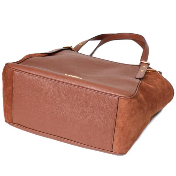 COACH（コーチ） バッグ ぺブルレザー スエード メドウ ロゴ ジップ 