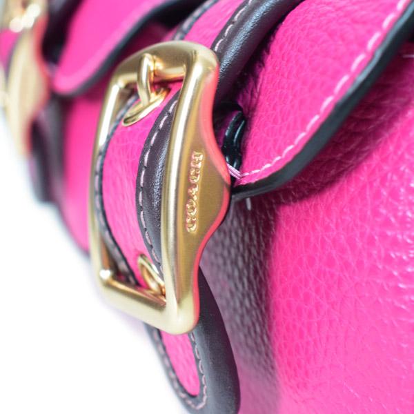 バッグ Vintage Coach Pink Leather Purse Handbag COACH Vintage Pink Signature Patent Leather Shoulder Bag with Kiss