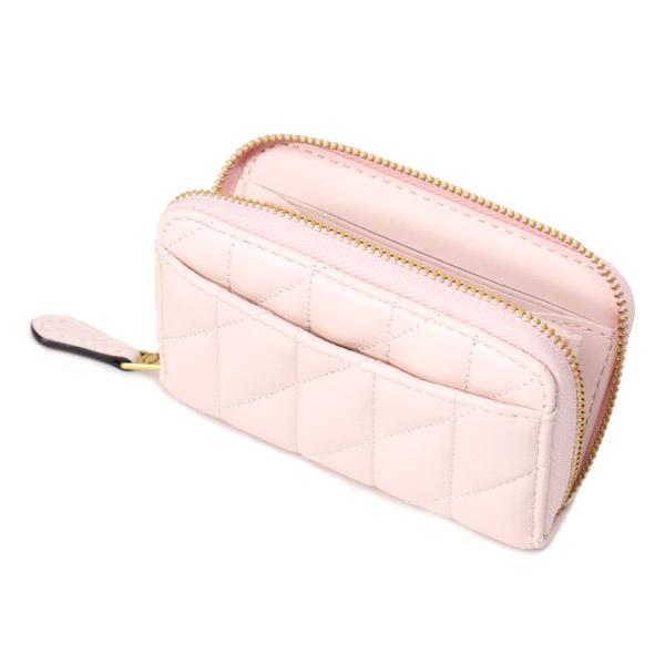COACH（コーチ） カードケース レザー キルティング ピロー ロゴ