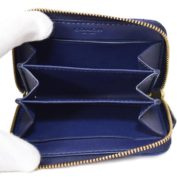 COACH（コーチ） カードケース レザー キルティング ピロー ロゴ