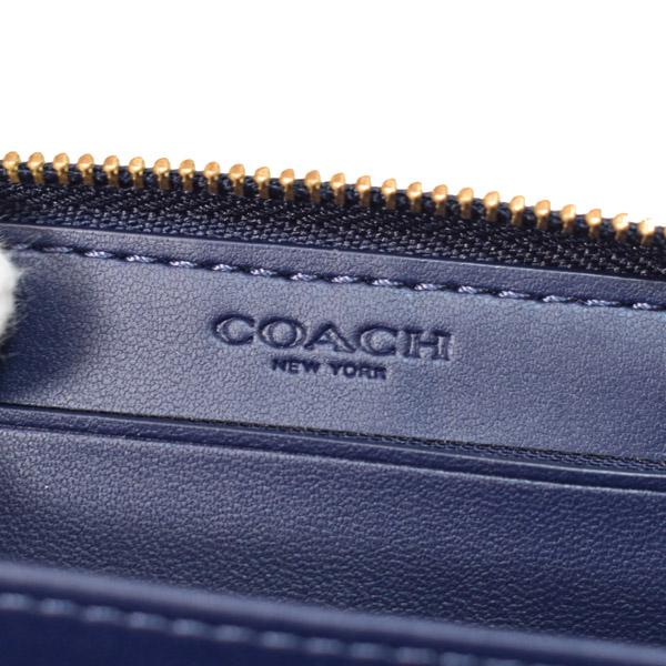 COACH（コーチ） カードケース レザー キルティング ピロー ロゴ