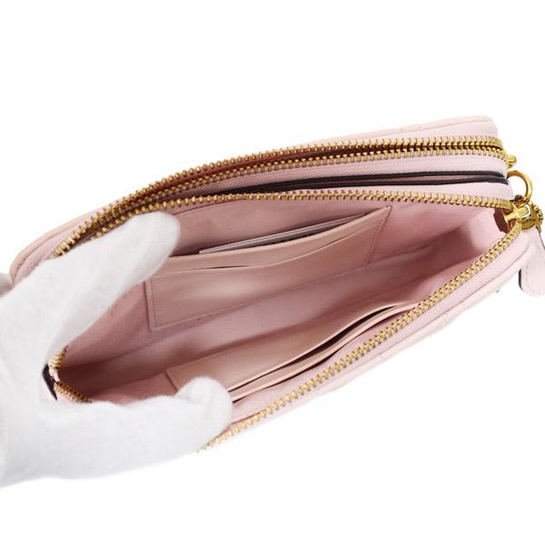 COACH（コーチ） バッグ レザー キルティング キラ ピロー ダブル