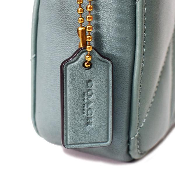 COACH（コーチ） バッグ レザー キルティング キラ ピロー ダブル