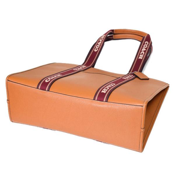 COACH（コーチ） バッグ ぺブルレザー スミス ラージ トート ロゴ