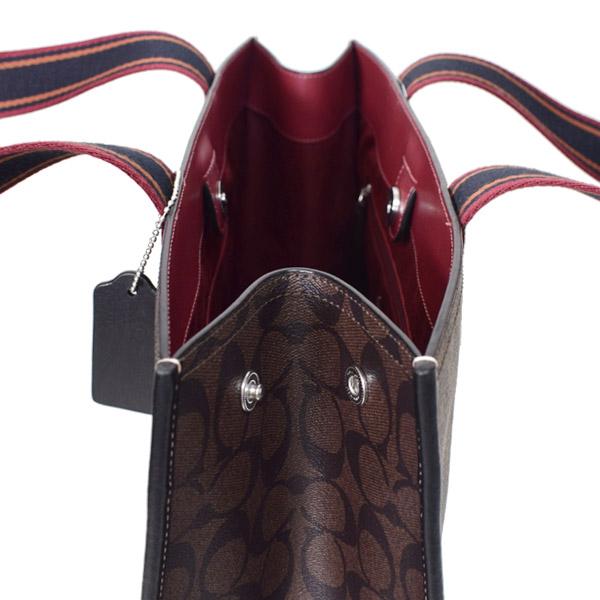 COACH（コーチ） バッグ コーティングキャンバス レザー シグネチャー