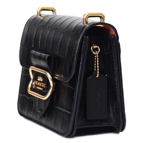 COACH コーチ バッグ クロコダイル レザー モーガン スクエア