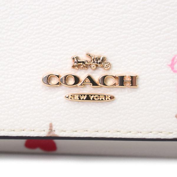 COACH（コーチ） キーケース コーティングキャンバス ハート