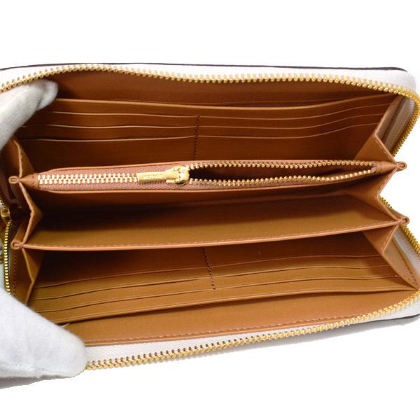 COACH（コーチ） 長財布 コーティングキャンバス スムースレザー