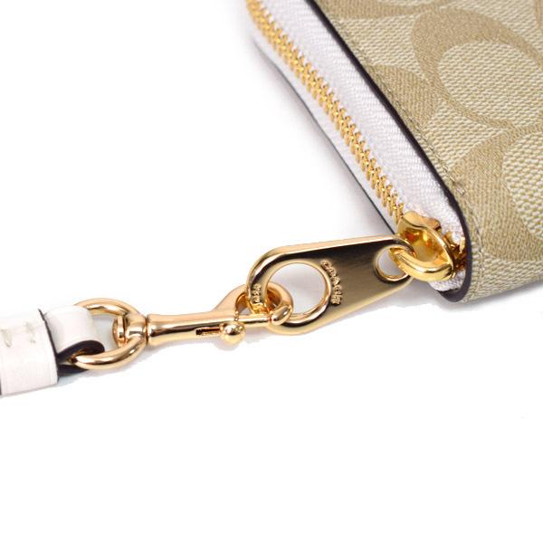 COACH（コーチ） 長財布 コーティングキャンバス スムースレザー