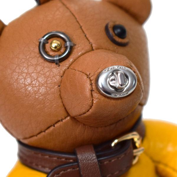 COACH（コーチ） キーホルダー ぺブルレザー スムースレザー