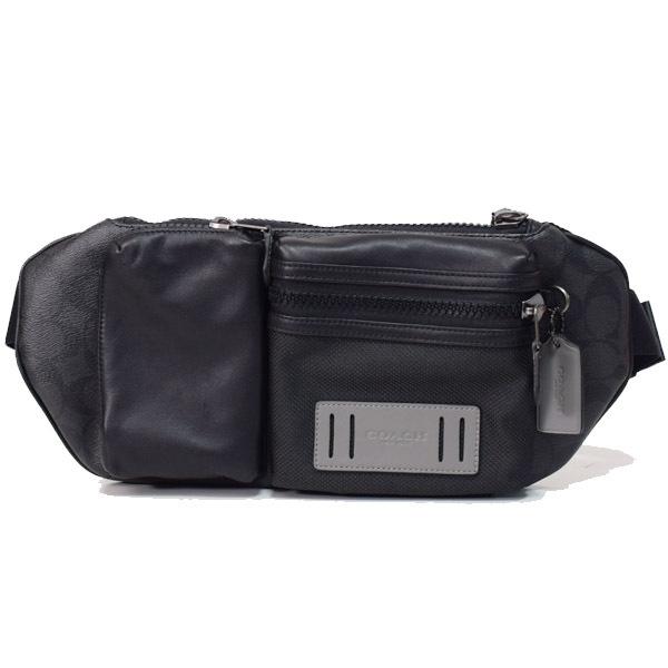 coachウエストバッグ COACH（コーチ） バッグ メンズ コーティングキャンバス スムース