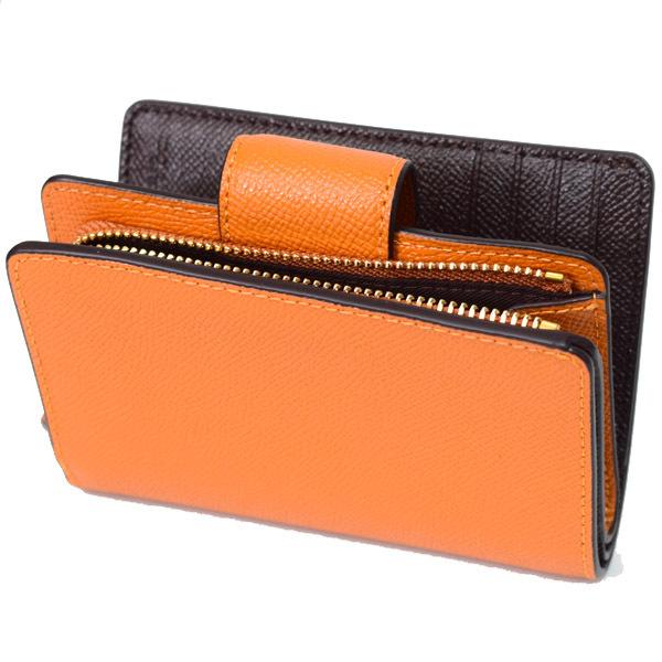 COACH（コーチ） 財布 クロスグレインレザー ロゴ ミディアム コーナー