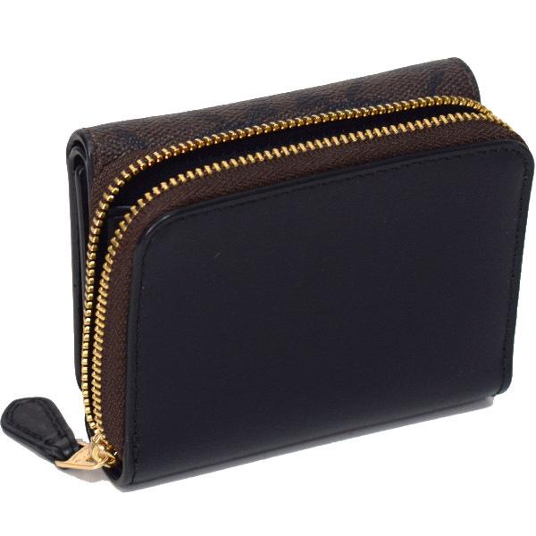 COACH（コーチ） 財布 コーティングキャンバス スムースレザー