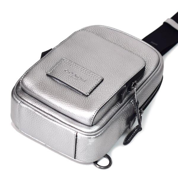 COACH（コーチ） メンズ バッグ ぺブルレザー トラック パック ロゴ