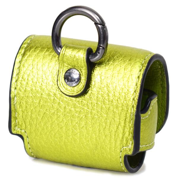 COACH（コーチ） エアーポッズプロケース ぺブルレザー イヤホン